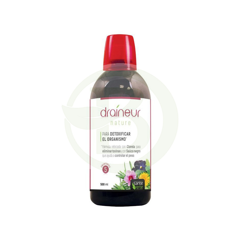 Draineur Nature 500Ml. Santé Verte Draineur Nature 500Ml. Santé Verte