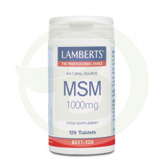 MSM 1.000Mg. 120 Tabletas Lamberts