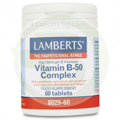 Complejo de Vitaminas B-50 60 Tabletas Lamberts