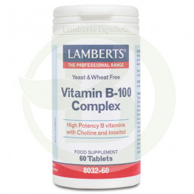 Complejo de Vitaminas B-100 60 Tabletas Lamberts