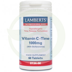 Vitamina C 1000Mg. 60 Tabletas con Bioflavonoides Lamberts