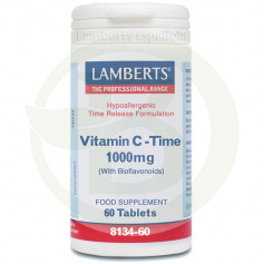 Vitamina C 1000Mg. 60 Tabletas con Bioflavonoides Lamberts