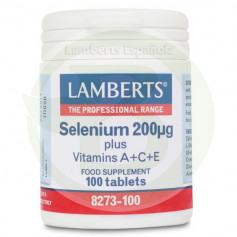 Selenio 200µg. con Vitaminas A, C y E Lamberts