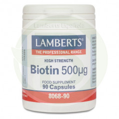 Biotina 500µg. Lamberts