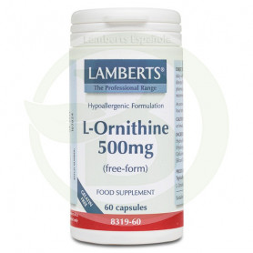 L-Ornitina HCI 500Mg. Lamberts