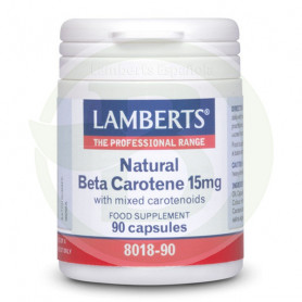 Beta Caroteno Natural 15Mg. Lamberts