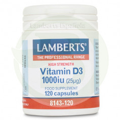 VITAMINA D 1000 IU 120TAB LAMBERTS