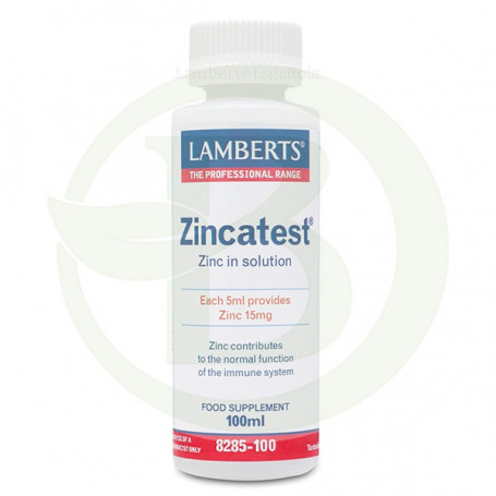 Zincatest 100Ml. Lamberts