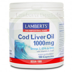 Aceite de Hígado de Bacalao 1000Mg. Lamberts