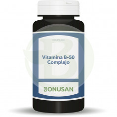 Vitamina B-50 Complejo 60 Cápsulas Bonusan