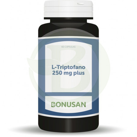 L-Triptófano Plus 250Mg. 60 Cápsulas Bonusan