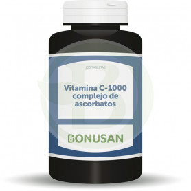 Vitamina C Complejo de Ascorbatos 100 Tabletas Bonusan