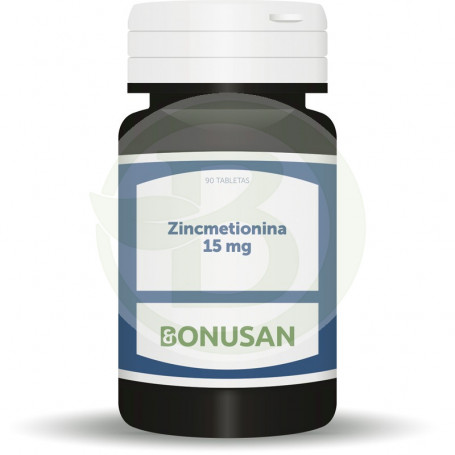 Zincmetionina 15Mg. 90 Tabletas Bonusan