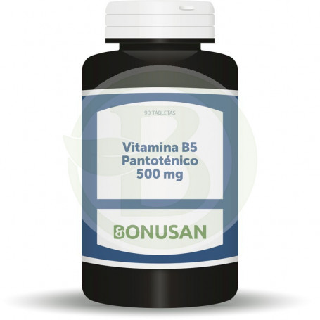 Vitamina B5 500Mg. 90 Tabletas Bonusan