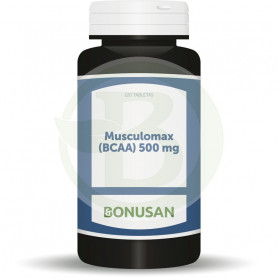 Musculomax BCAA 500Mg. 120 Tabletas Bonusan