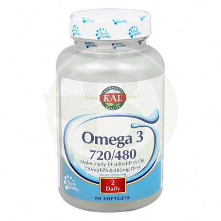 Omega 3 720/480 60 Perlas Kal