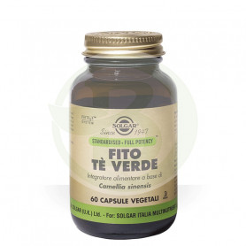 Té Verde Extracto 60 Cápsulas Solgar