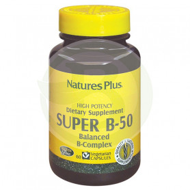Super B-50 60 Cápsulas Natures Plus