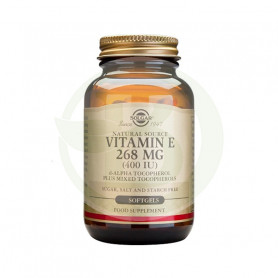Vitamina E 400UI (268Mg.) 100 Cápsulas Solgar