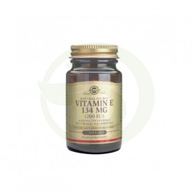 Vitamina E 200UI (134Mg.) 50 Cápsulas Solgar