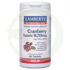 Cranberry 18.750Mg. 60 Tabletas Lamberts