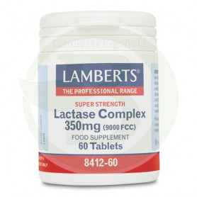 Lactase Complex 350Mg. (9.000FCC) 60 Tabletas Lamberts