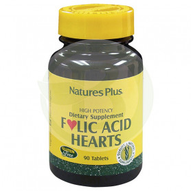 Folic Acid Hearts 90 Comprimidos Natures Plus