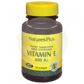 Vitamina E 400UI 60 Perlas Natures Plus