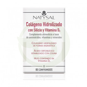Colágeno con Silicio y Vitamina D 80 Comprimidos Natysal