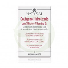 Colágeno con Silicio y Vitamina D 80 Comprimidos Natysal