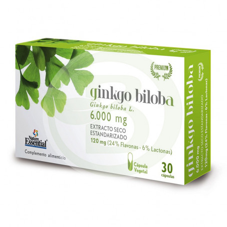 Ginkgo Biloba 30 Cápsulas Nature Essential