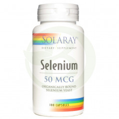 Selenium 50Mcg. 100 Cápsulas Solaray