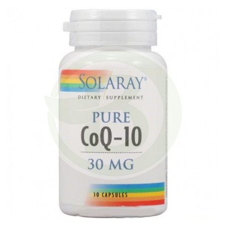 Pure CoQ10 30Mg. 30 Cápsulas Solaray