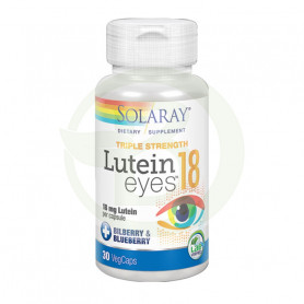 Lutein Eyes 18Mg. 30 Cápsulas Solaray