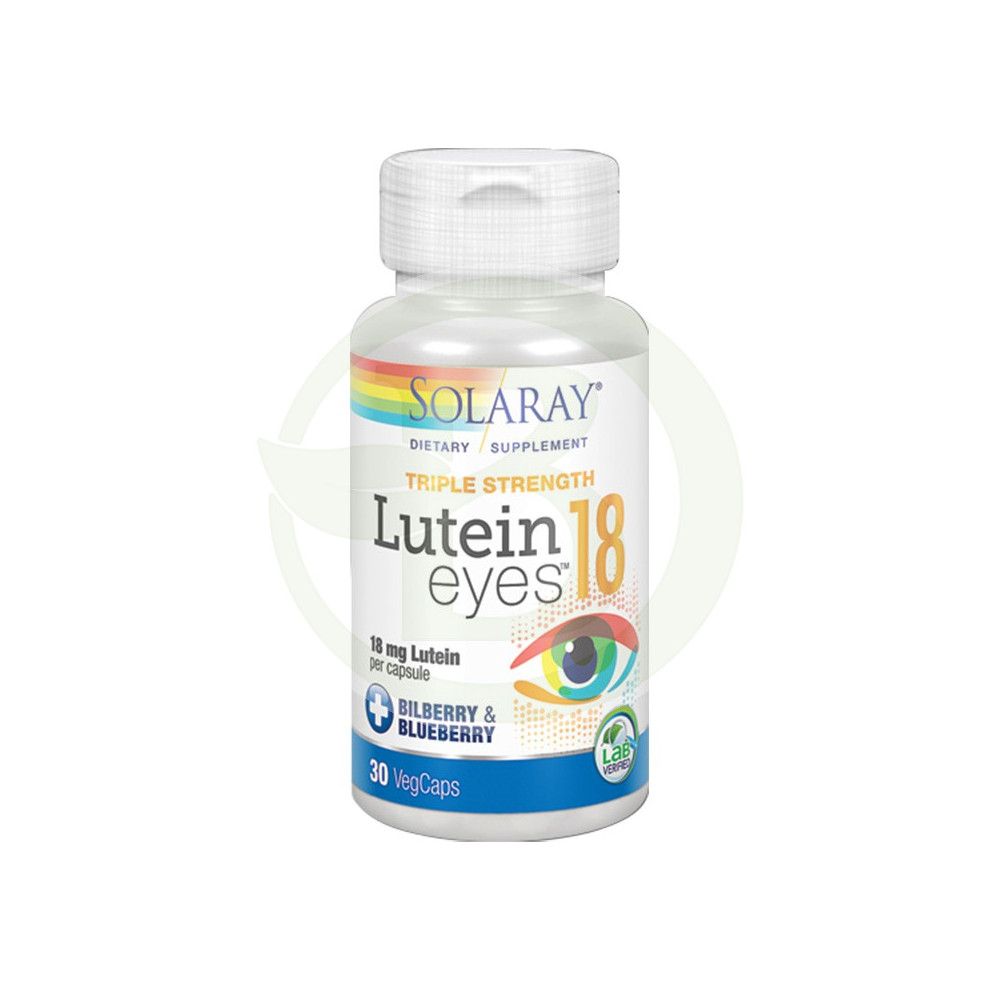 Lutein Eyes 18Mg. 30 Cápsulas Solaray