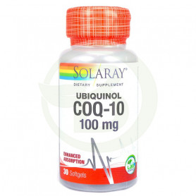 UBIQUINOL COQ-10 100Mg. 30 PERLAS SOLARAY