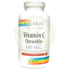 Vitamina C 500Mg. 100 Comprimidos Masticables Solaray