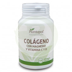 Colágeno, Magnesio Vitamina D y C 120 Comprimidos Planta Pol