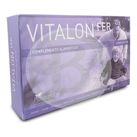 Vitalon Fer 20 Ampollas Planta Pol