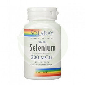 Selenium Sin Levaduras 200Mcg. 90 Cápsulas Solaray