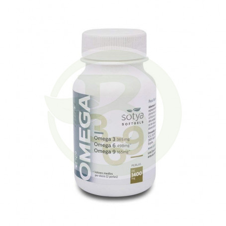 Omega 3,6,9 1.400Mg. 100 Perlas Sotya