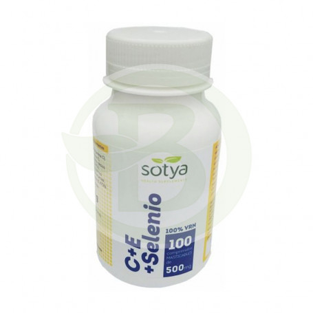 C + E + Selenio 500Mg. 100 Comprimidos Sotya