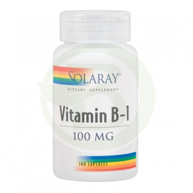 Vitamina B1 100Mg. 100 Cápsulas Solaray