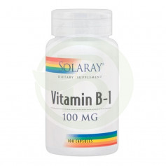 Vitamina B1 100Mg. 100 Cápsulas Solaray
