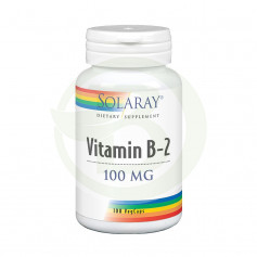 Vitamina B2 100Mg. 100 Cápsulas Solaray