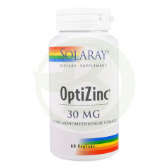 Optizinc (Zn+B6) 60 Cápsulas Solaray