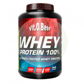 Whey Protein 100% 1,8Kg. Fresa Vit o Best