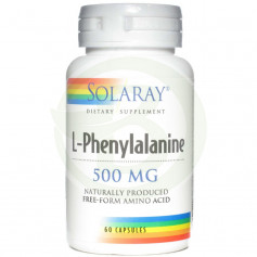 DL-Phenylalanine 500Mg. 60 Cápsulas Solaray