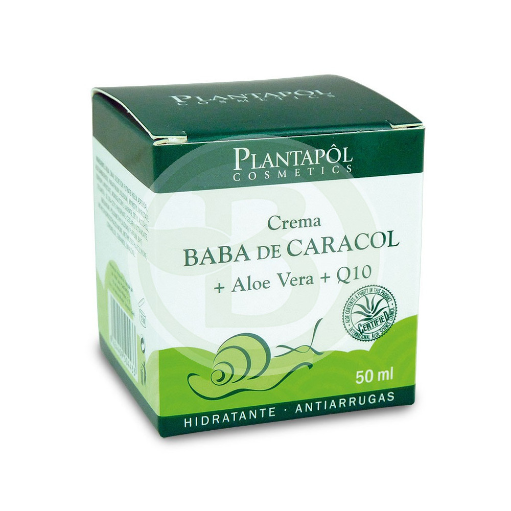 Crema De Baba De Caracol Crema Baba de Caracol, Q10 y Aloe Vera 50Ml. Planta Pol