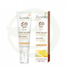 Spray Solar Cara y Cuerpo SPF50 100Ml. Acorelle